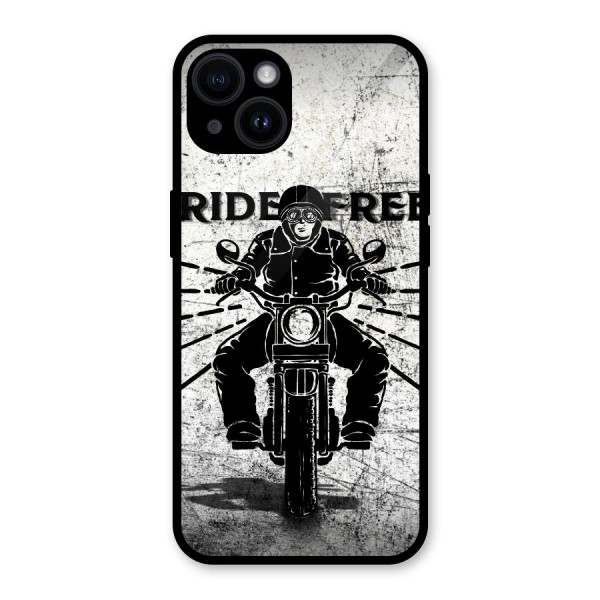 Ride Free Glass Back Case for iPhone 14