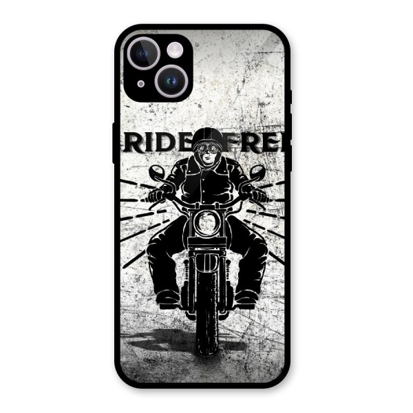 Ride Free Glass Back Case for iPhone 14 Plus