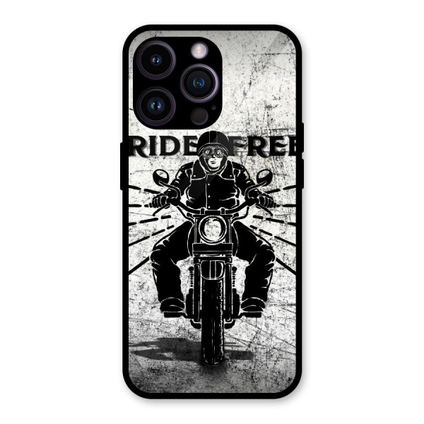 Ride Free Glass Back Case for iPhone 14 Pro Max