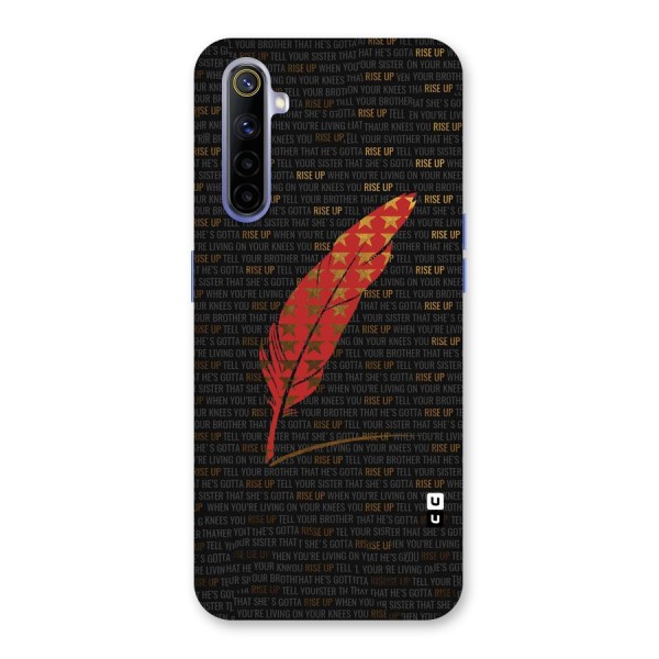 Rise Up Feather Back Case for Realme 6i