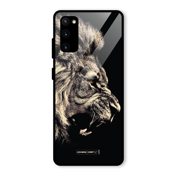 Roaring Lion Glass Back Case for Galaxy S20 FE 5G