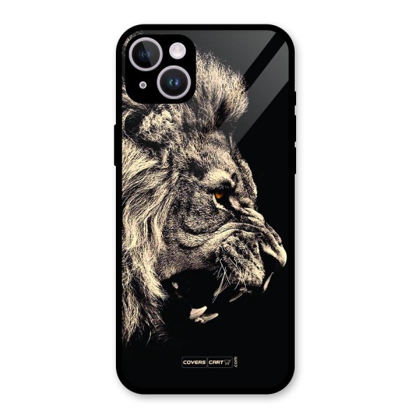 Roaring Lion Glass Back Case for iPhone 14 Plus