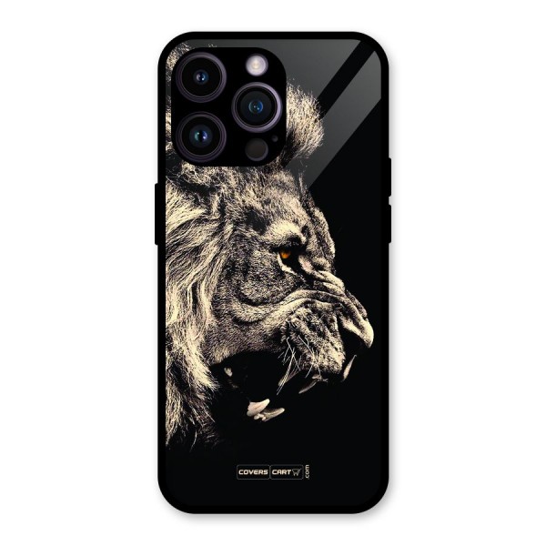 Roaring Lion Glass Back Case for iPhone 14 Pro Max