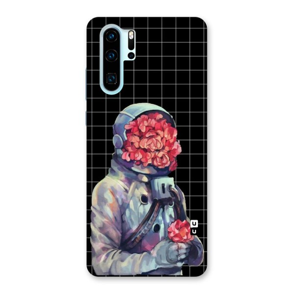 Robot Rose Back Case for Huawei P30 Pro