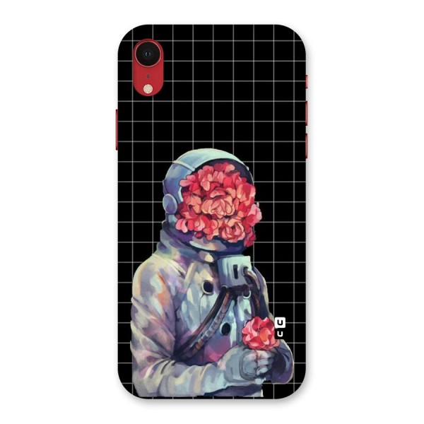 Robot Rose Back Case for iPhone XR