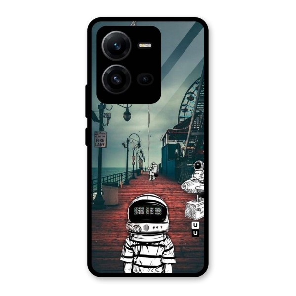 Robotic Design Glass Back Case for Vivo V25