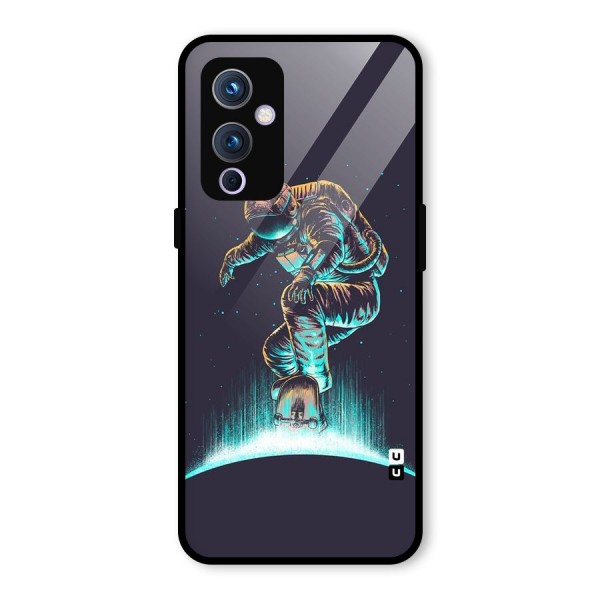 Rolling Spaceman Glass Back Case for OnePlus 9