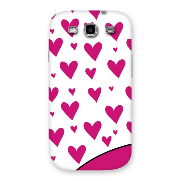 Romantic Couples with Hearts Back Case for Galaxy S3 Neo