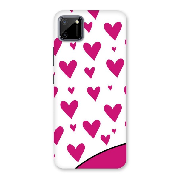 Romantic Couples with Hearts Back Case for Realme C11