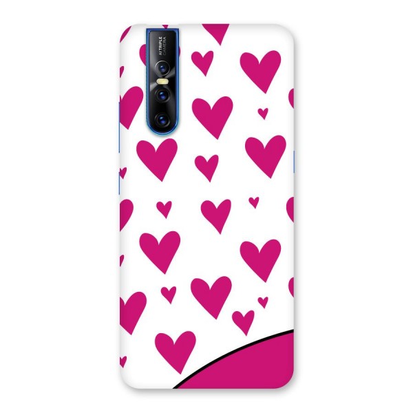 Romantic Couples with Hearts Back Case for Vivo V15 Pro