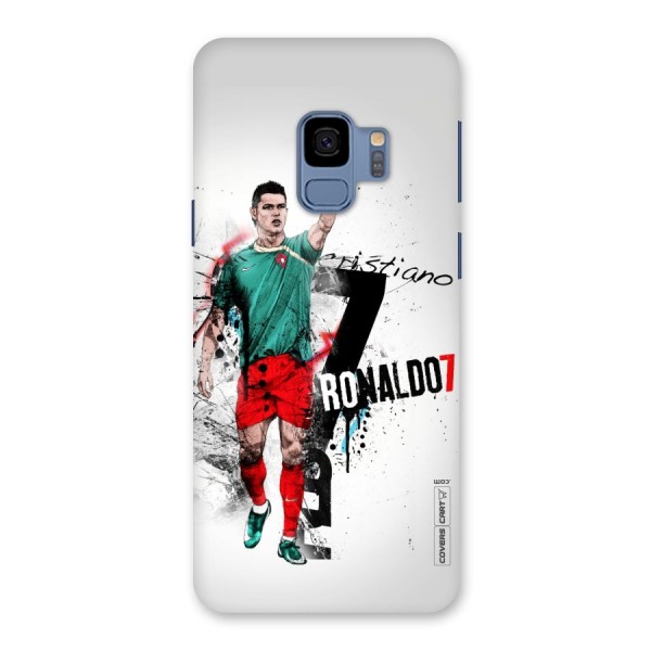 Ronaldo In Portugal Jersey Back Case for Galaxy S9