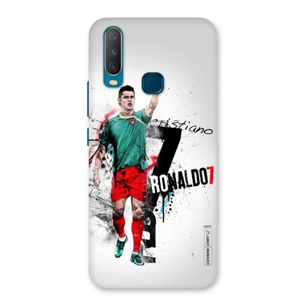 Ronaldo In Portugal Jersey Back Case for Vivo Y12