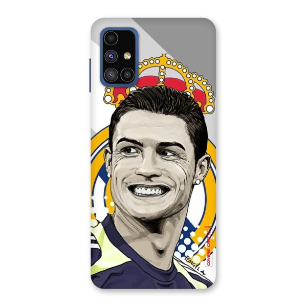 Ronaldo Madrid King Back Case for Galaxy M51