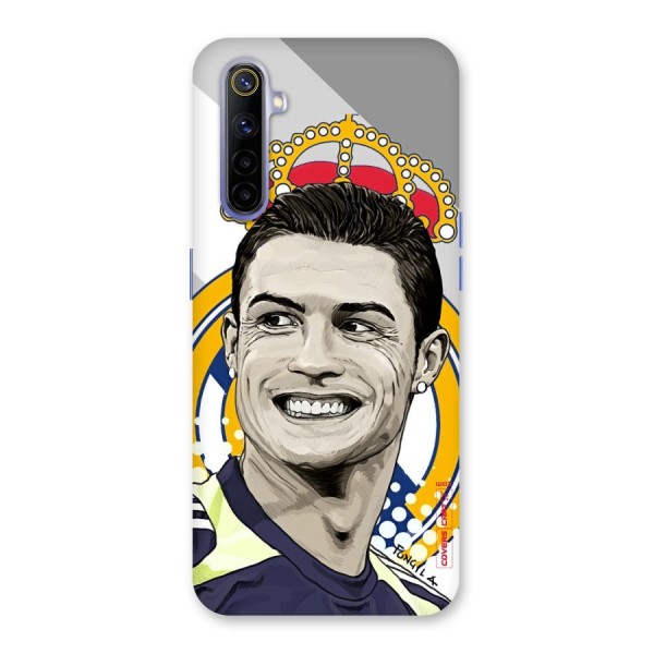 Ronaldo Madrid King Back Case for Realme 6