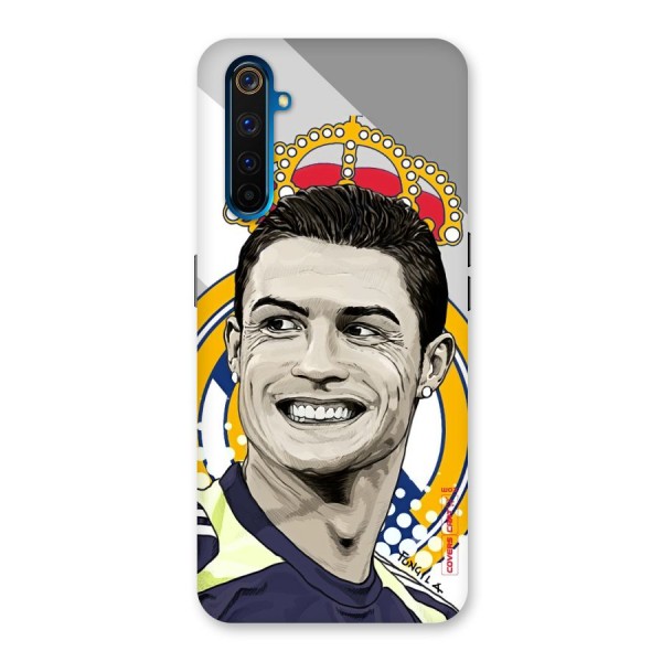 Ronaldo Madrid King Back Case for Realme 6 Pro