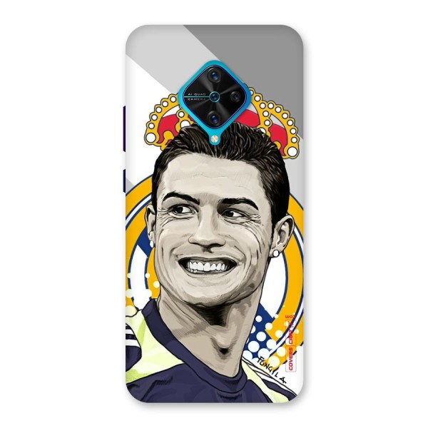 Ronaldo Madrid King Back Case for Vivo S1 Pro