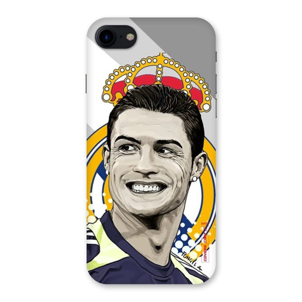 Ronaldo Madrid King Back Case for iPhone SE 2020