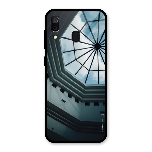 Rooftop Perspective Glass Back Case for Galaxy A30