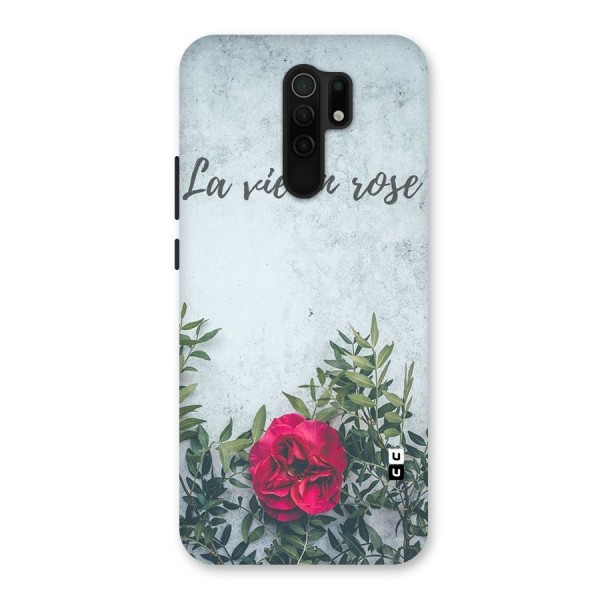 Rose Life Back Case for Redmi 9 Prime