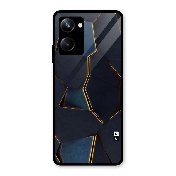 Royal Abstract Glass Back Case for Realme 10 Pro