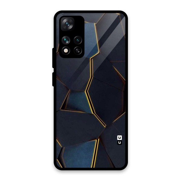 Royal Abstract Glass Back Case for Xiaomi 11i HyperCharge 5G