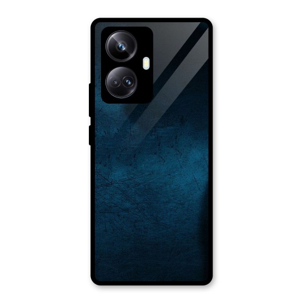 Royal Blue Glass Back Case for Realme 10 Pro Plus