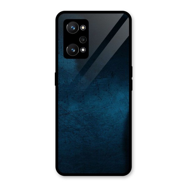 Royal Blue Glass Back Case for Realme GT Neo 3T