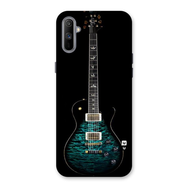 Royal Green Guitar Back Case for Realme C3