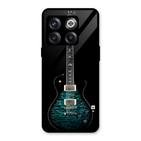 Royal Green Guitar Glass Back Case for OnePlus 10T