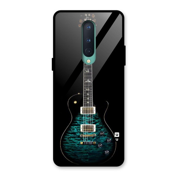 Royal Green Guitar Glass Back Case for OnePlus 8