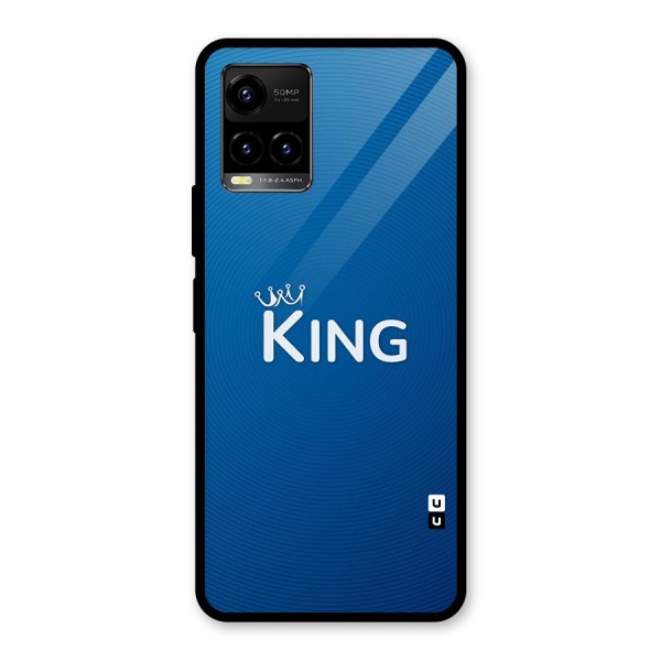 Royal King Glass Back Case for Vivo Y21 2021