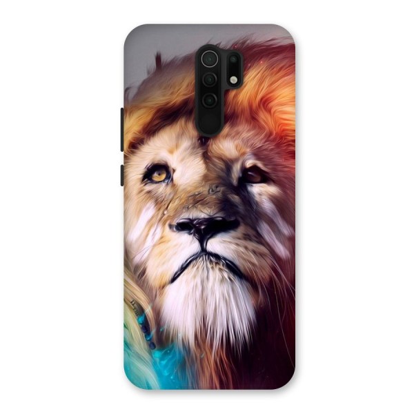 Royal Lion Back Case for Redmi 9 Prime