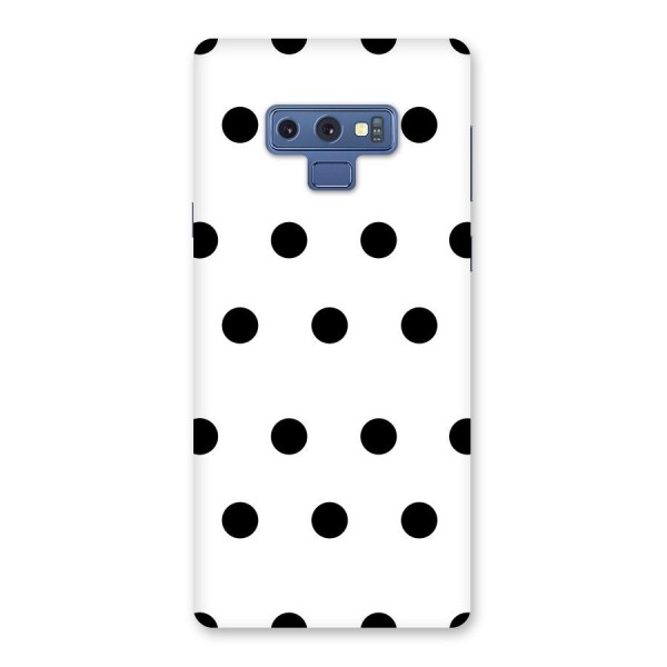 Royal Polka Dots Back Case for Galaxy Note 9