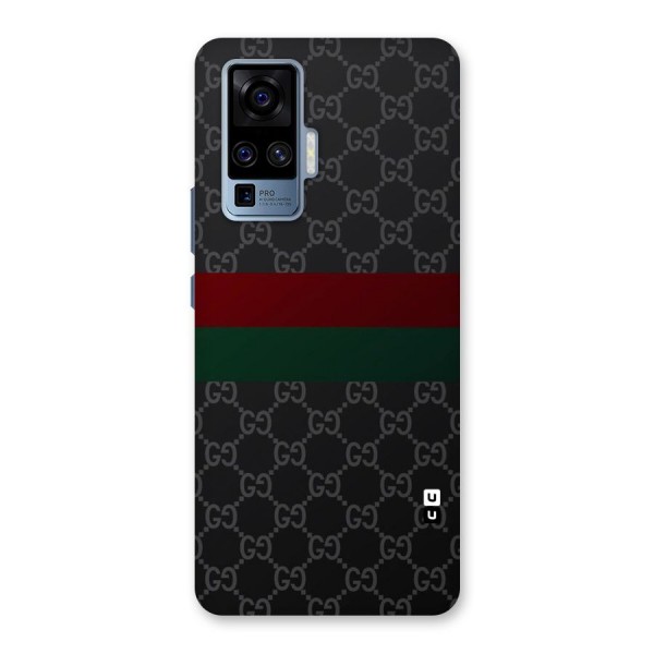 Royal Stripes Design Back Case for Vivo X50 Pro