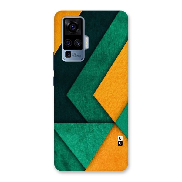 Rugged Abstract Stripes Back Case for Vivo X50 Pro