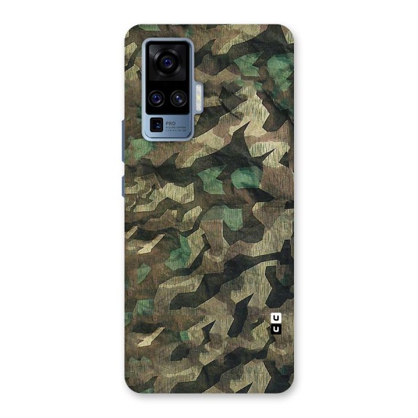 Rugged Army Back Case for Vivo X50 Pro