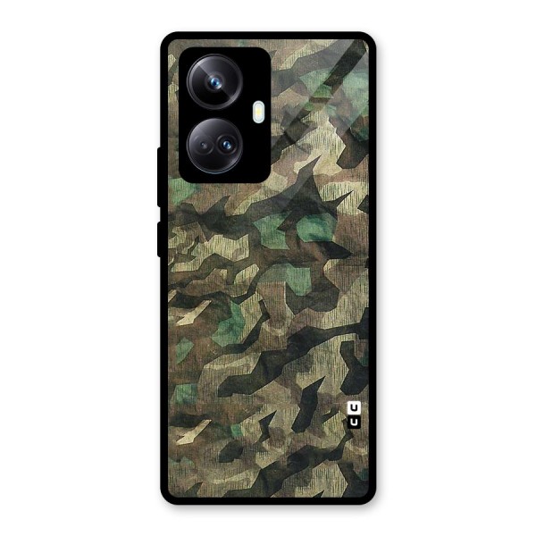 Rugged Army Glass Back Case for Realme 10 Pro Plus