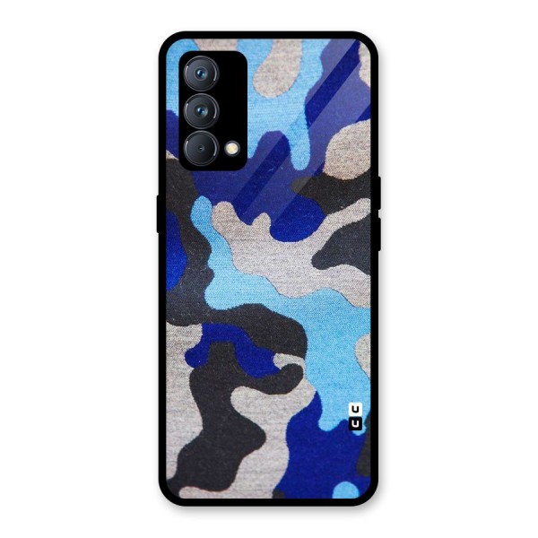 Rugged Camouflage Glass Back Case for Realme GT Master Edition