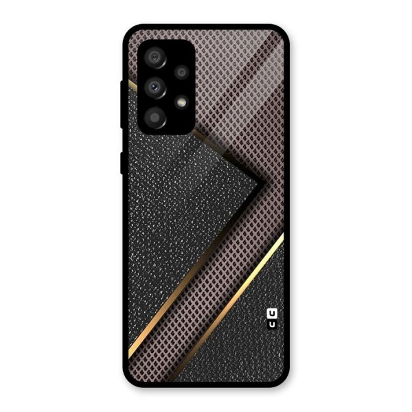 Rugged Polka Design Glass Back Case for Galaxy A32