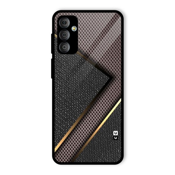 Rugged Polka Design Glass Back Case for Galaxy F23