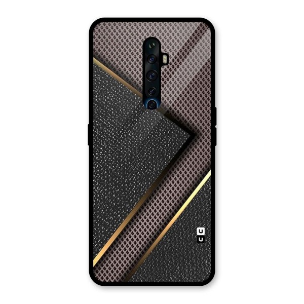 Rugged Polka Design Glass Back Case for Oppo Reno2 Z