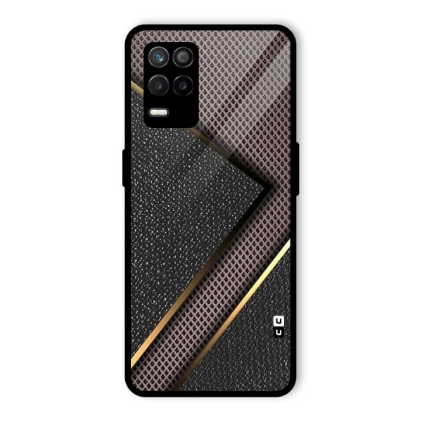 Rugged Polka Design Glass Back Case for Realme 9 5G