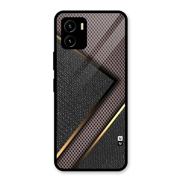 Rugged Polka Design Glass Back Case for Vivo Y15s