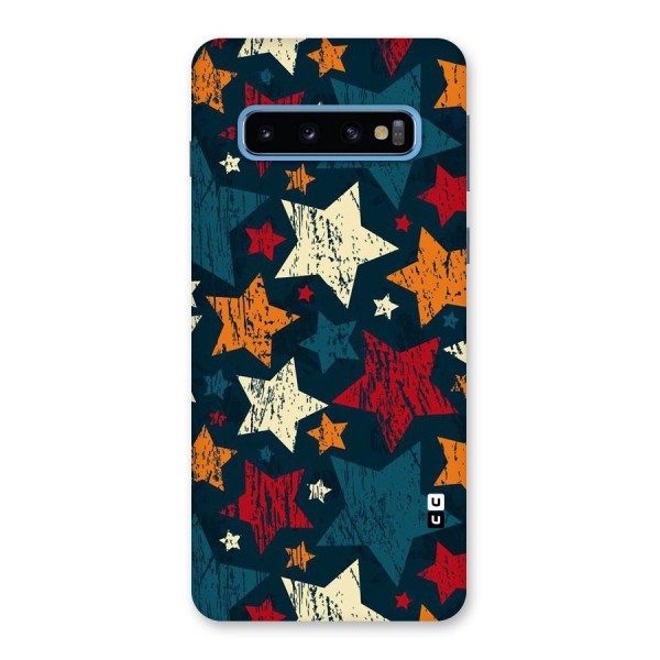 Rugged Star Design Back Case for Galaxy S10