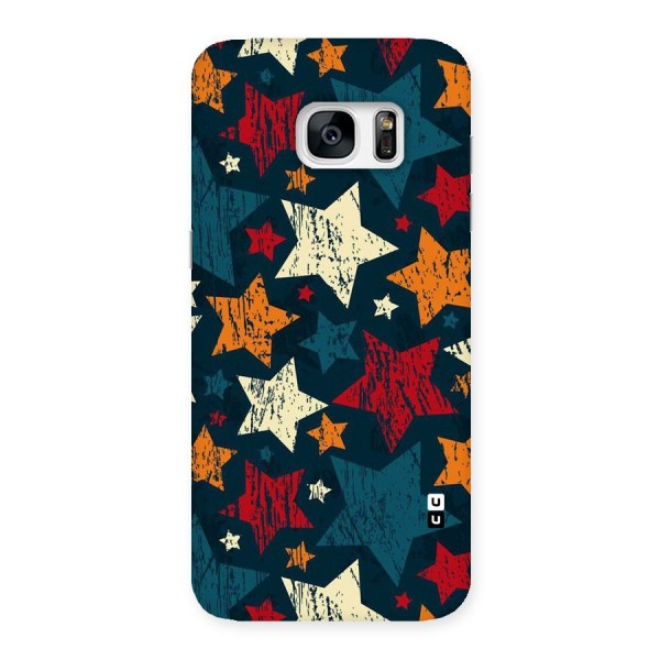 Rugged Star Design Back Case for Galaxy S7 Edge