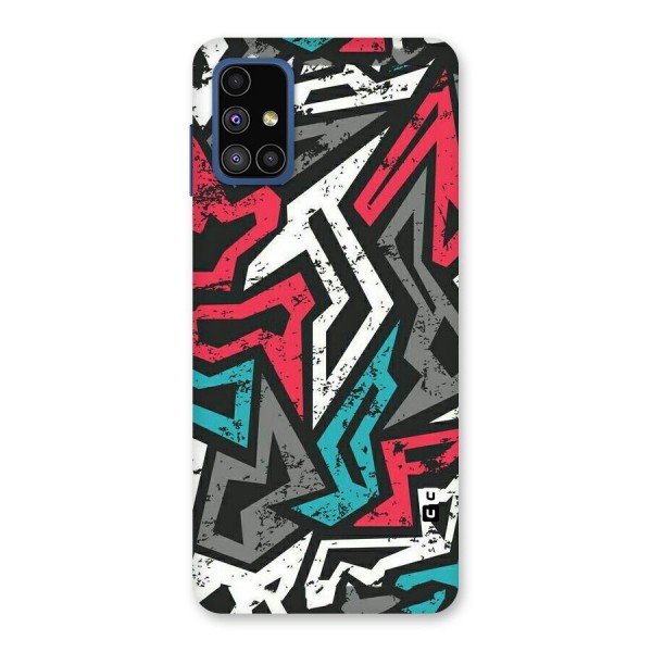 Rugged Strike Abstract Back Case for Galaxy M51