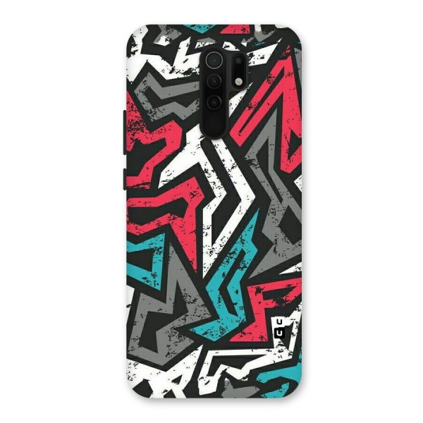 Rugged Strike Abstract Back Case for Redmi 9 Prime