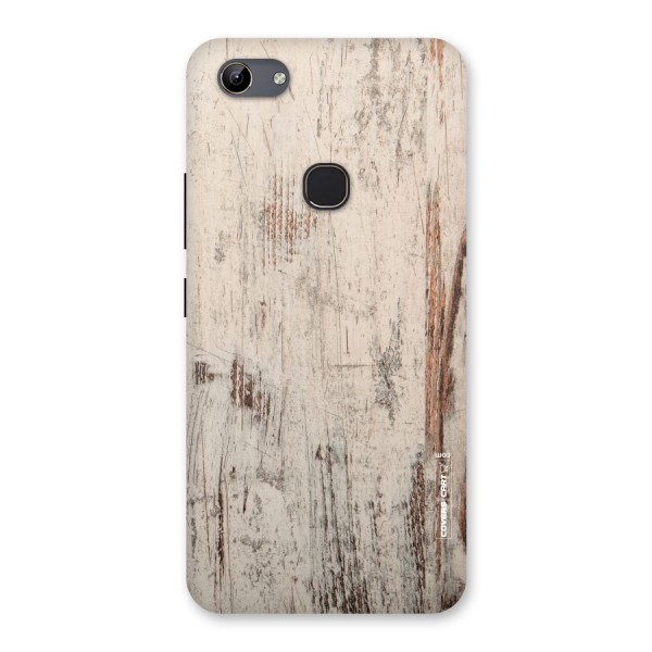 Rugged Wooden Texture Back Case for Vivo Y81