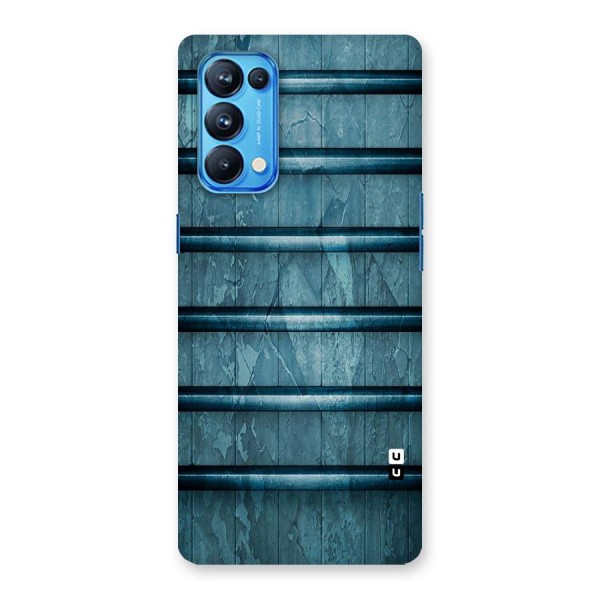 Rustic Blue Shelf Back Case for Oppo Reno5 Pro 5G