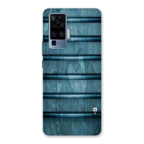 Rustic Blue Shelf Back Case for Vivo X50 Pro